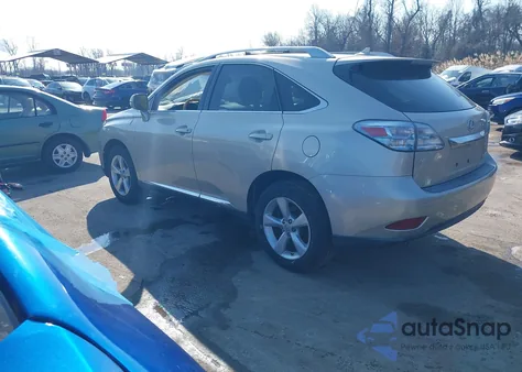 2011 Lexus Rx 350 z USA, uszkodzony, nr VIN 2T2BK1BA7BC094347